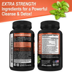 Complete gut support detox capsules for digestion and balance