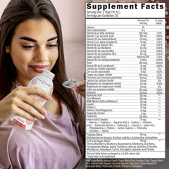 Immunity and energy benefits graphic for the multivitamin