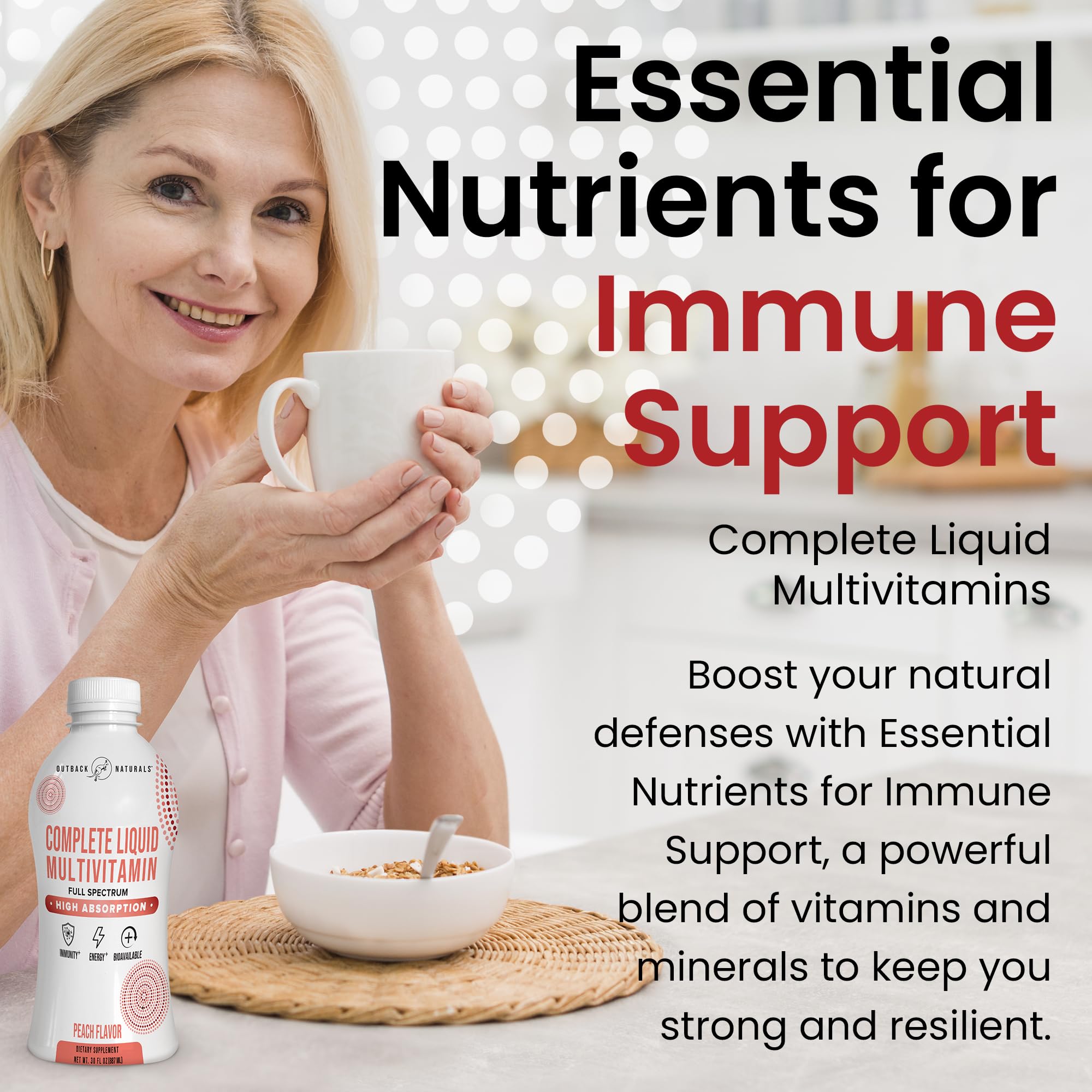 Natural peach flavor branding with no sugar added