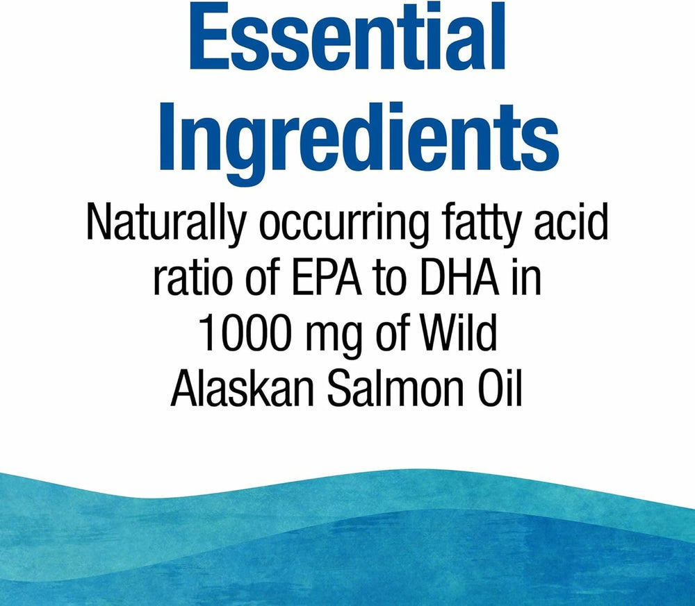 Illustration of wild Alaskan salmon oil source