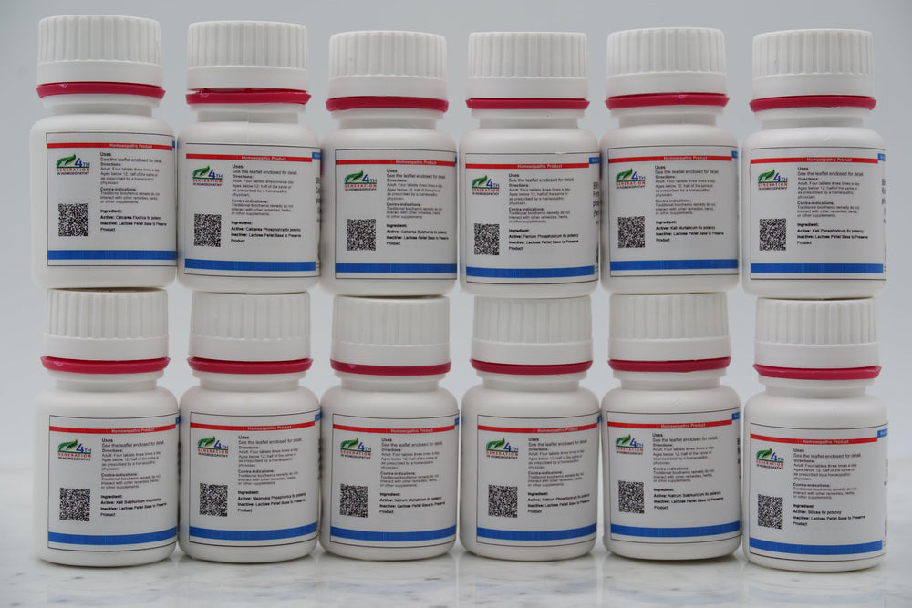 Complete remedy pack for Schussler cell salts