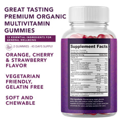 Close-up view of Complete Multivitamin Gummies for Adults