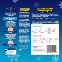 Compound W Freeze Off precision tip enabling direct placement for effective treatment.
