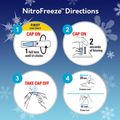 Compound W NitroFreeze 5 replacement tips indicate extended treatment versatility for persistent warts