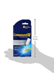 Compound W Wart Remover packaging notes Made in The Netherlands for quality manufacturing.