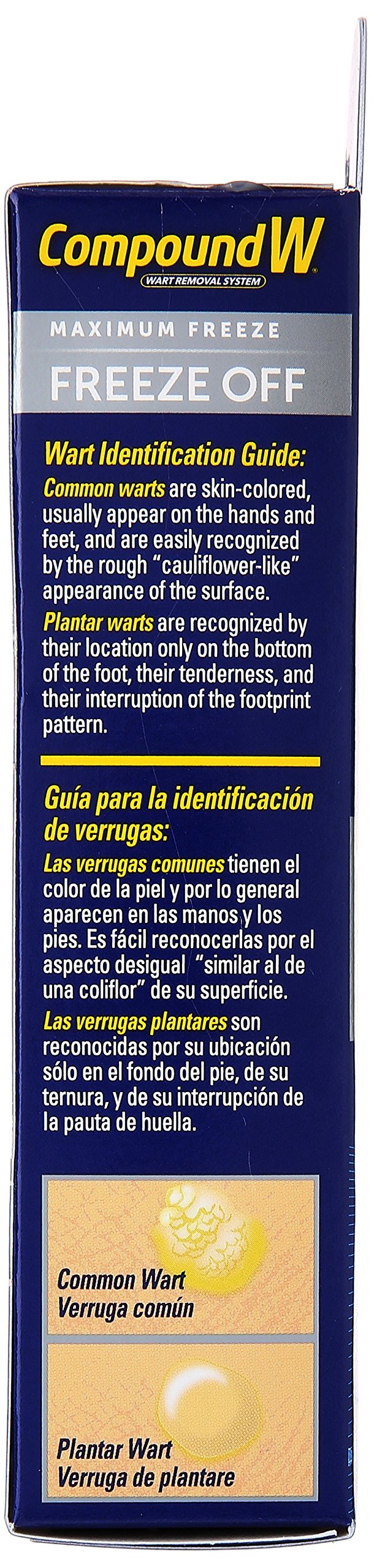 Compound W Wart Remover product shot emphasizes compact, ready-to-use kit design.