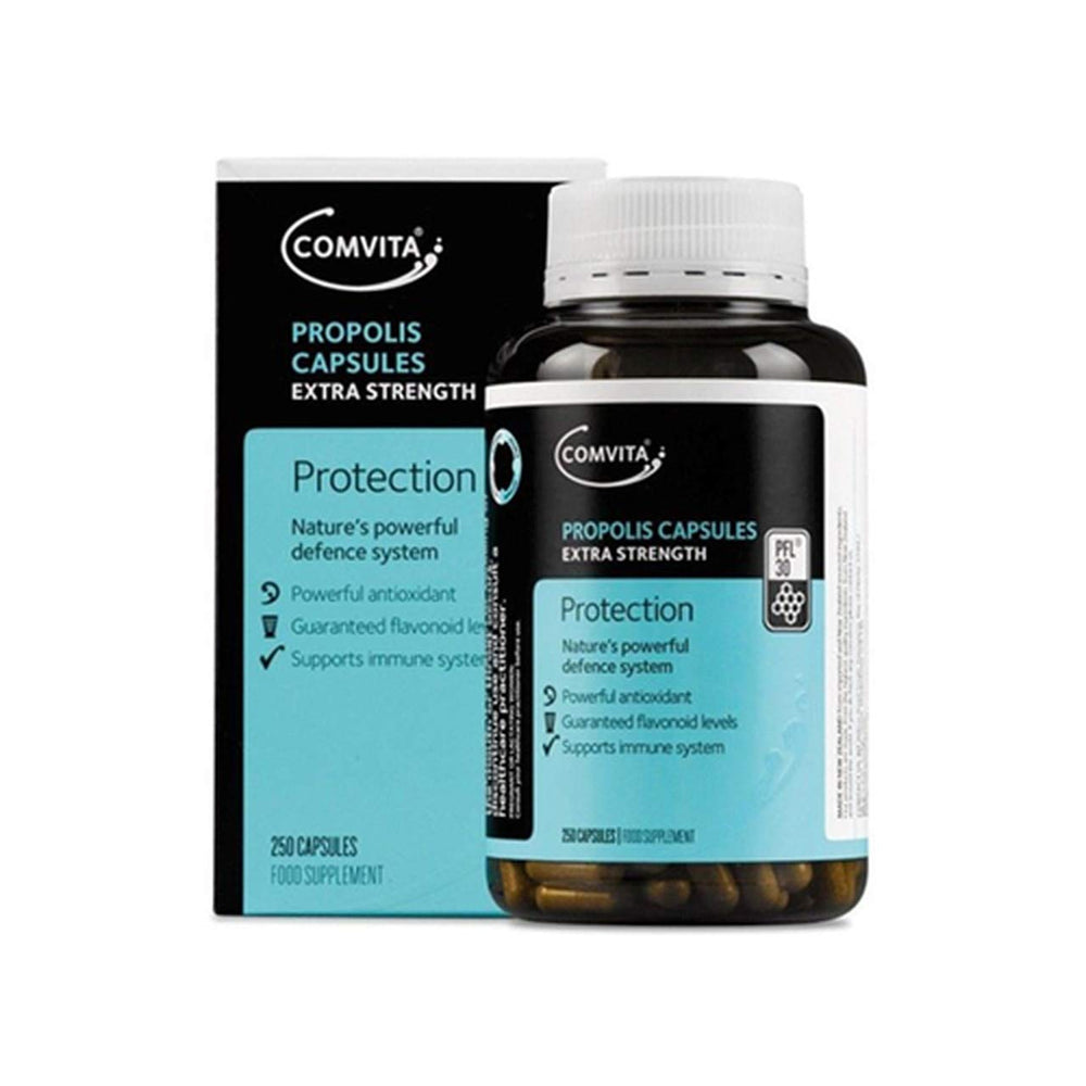 Comvita Propolis PFL30 Capsules – 250 Count, New Zealand Propolis for Immune Support