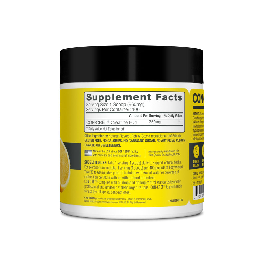 Lemon Lime flavor with scoop beside bottle