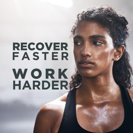 Close-up of CON-CRET ProMera Muscle Recovery capsules