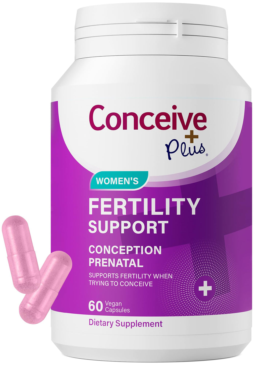 Conceive Plus Fertility Support bottle - front view
