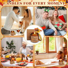 Boxed 3-piece candle gift set ready to gift