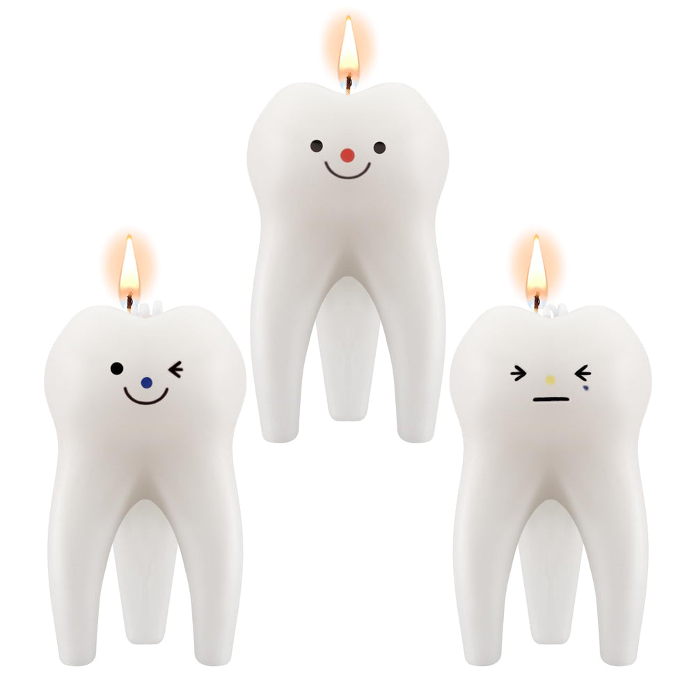 Conelist vanilla tooth candle in white finish suits professional environments