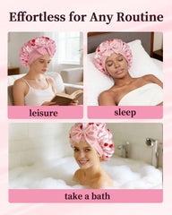 Confvrter bonnet suits natural, braided, curly, and textured hair for protection.