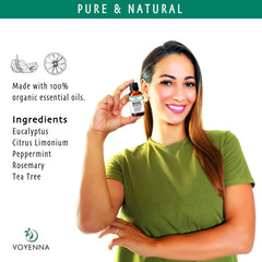 Congestion drops for respiratory support using natural plant-based oils