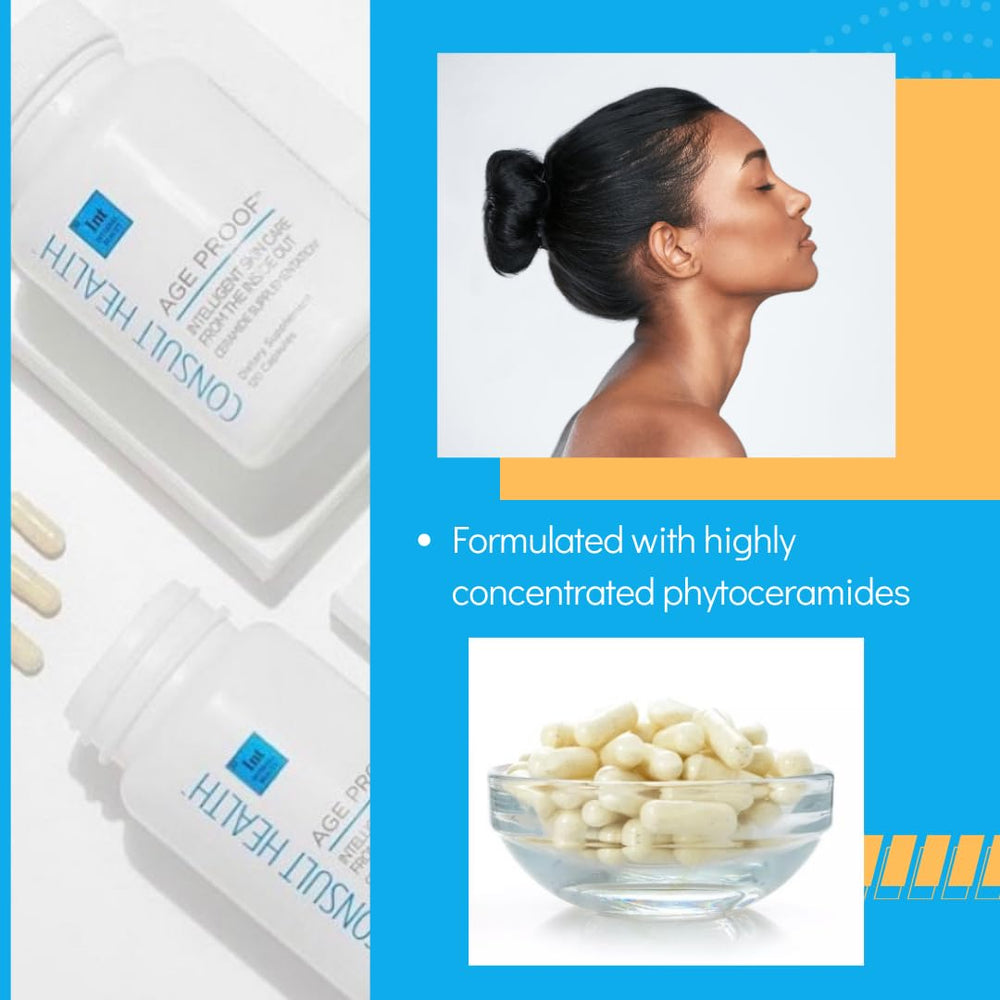 Close-up of Age Proof Ceramide capsules