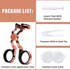 Contents: applicator tool, soft-tip tweezers, insertion tool set