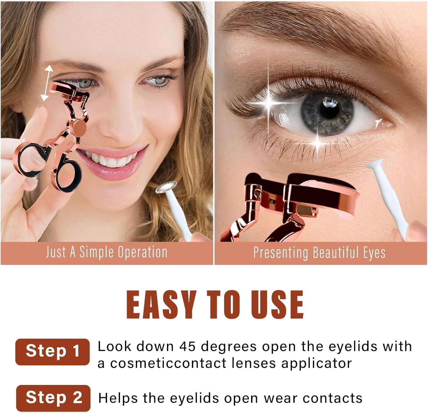 Gentle materials designed for beginners and sensitive eyes