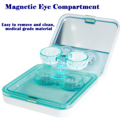 Compact medical-grade lens cleaner with ARM Cortex M0+ processor