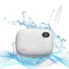 USB ultrasonic contact lens cleaner with mirror – front view