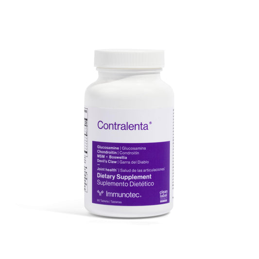 Contralenta bottle and packaging front view