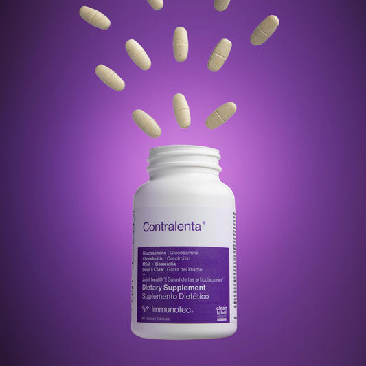 Contralenta label close-up