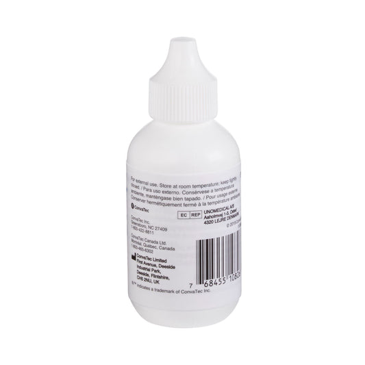Convatec Stomahesive Powder dispensing mechanism for quick refills.