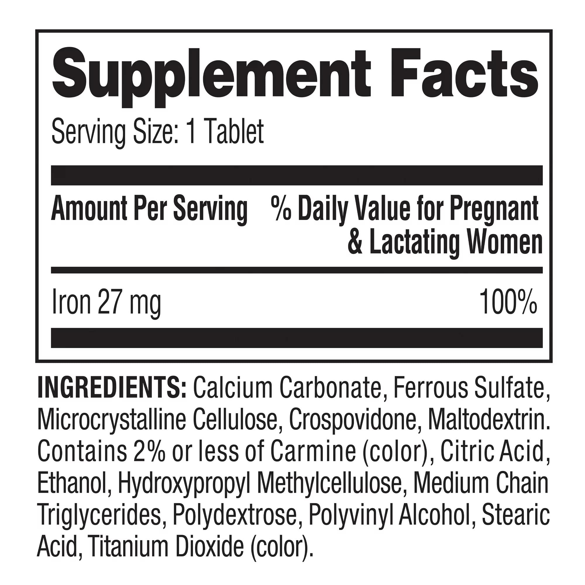 Label highlights gluten-free and no artificial dyes or preservatives