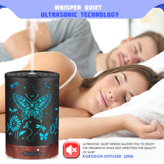 Cool mist humidifier with auto-off safety feature