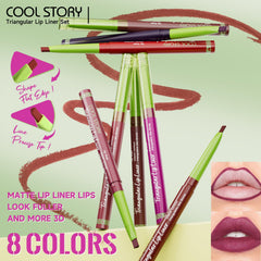 Cool Story lip liner with 3-year shelf life stays fresh.