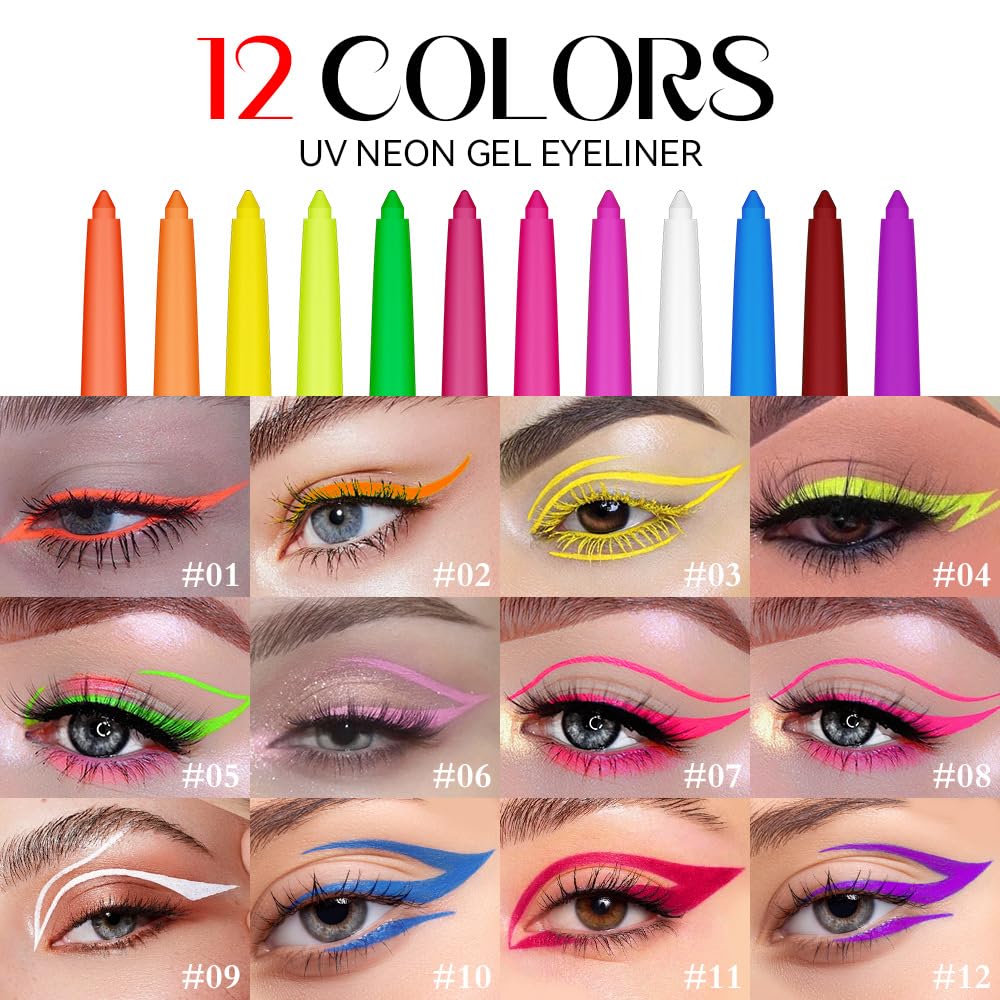 Cool Story Neon Eyeliner waterproof and smudge-proof for long wear.