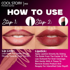 COOL STORY on-the-go use with compact box enables quick touch-ups.