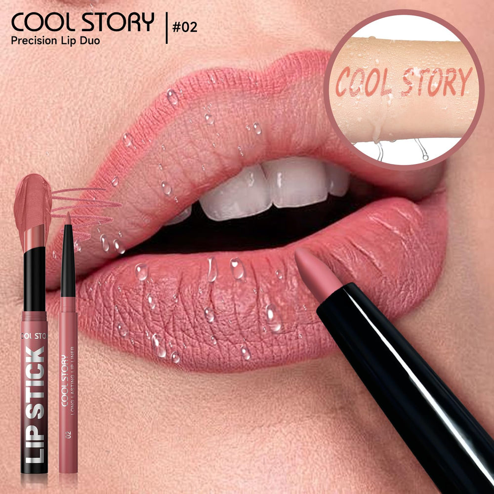 COOL STORY two-step process guides precise outlining and color fill.