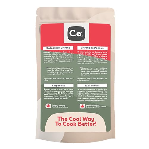 Potassium citrate powder used in beverages and dairy processing