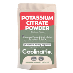 Coolinario Potassium Citrate Powder 2oz package