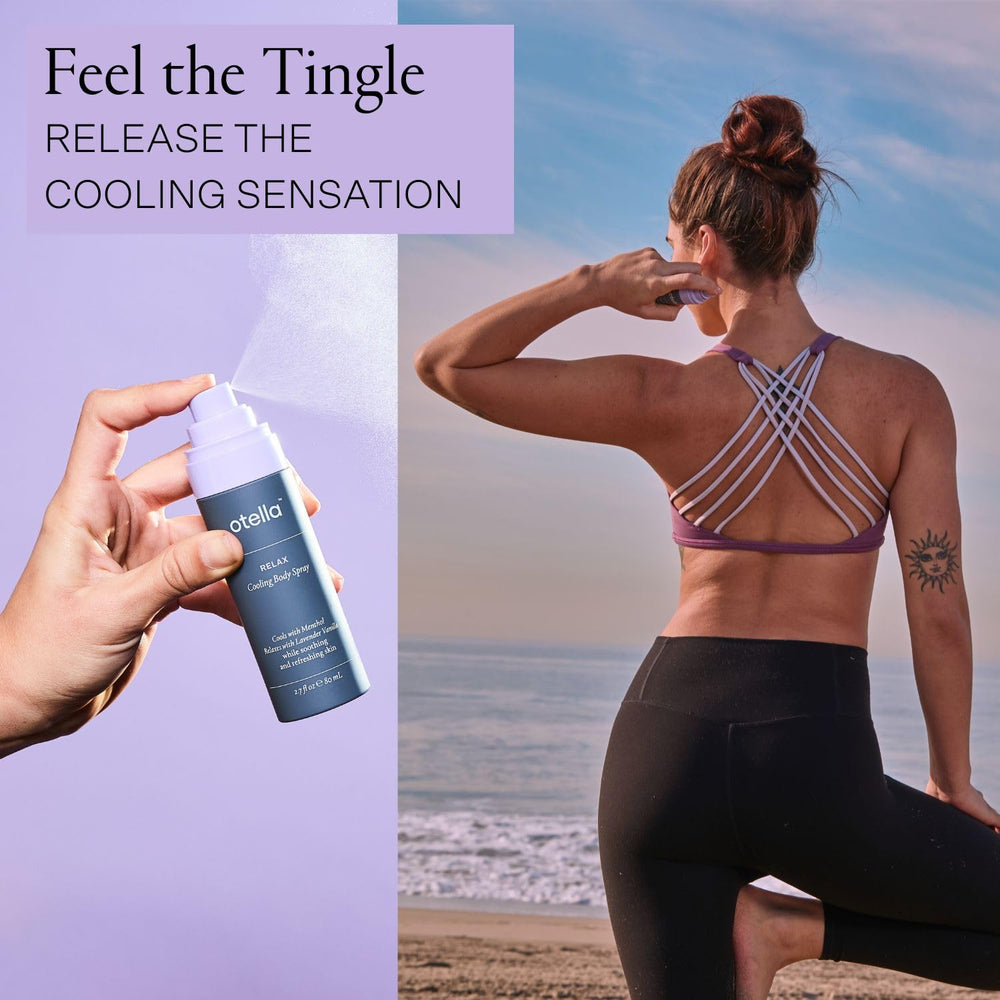 Lavender vanilla aromatherapy imagery with label details