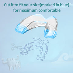 Cooling gel eye mask for better sleep