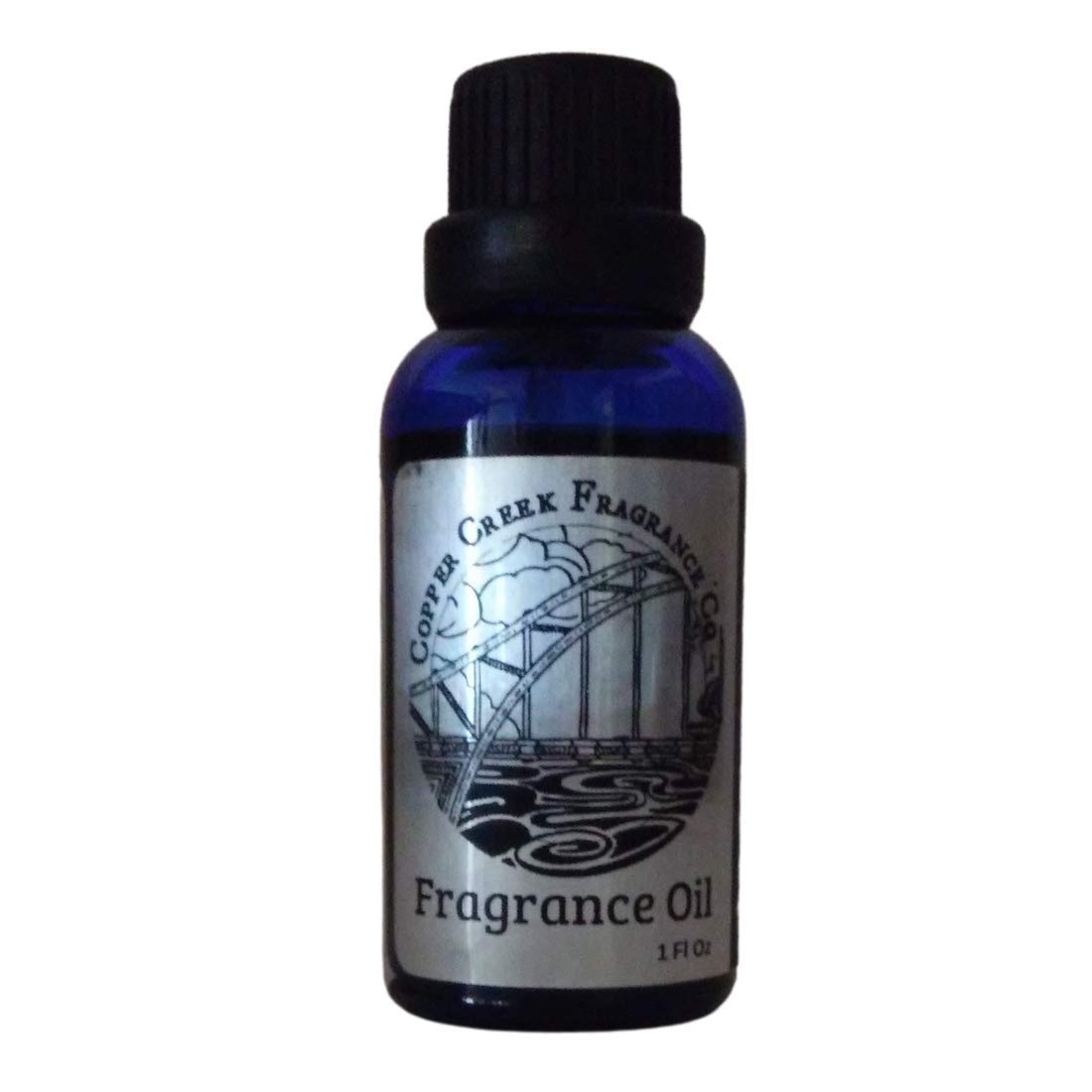 Copper Creek Elderberry fragrance oil bottle close-up for DIY fragrance projects