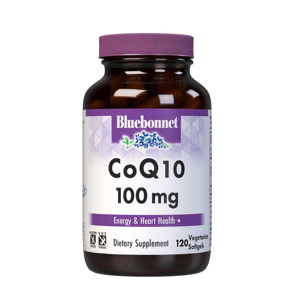 BlueBonnet CoQ10 100 mg Vegetarian Softgels bottle front