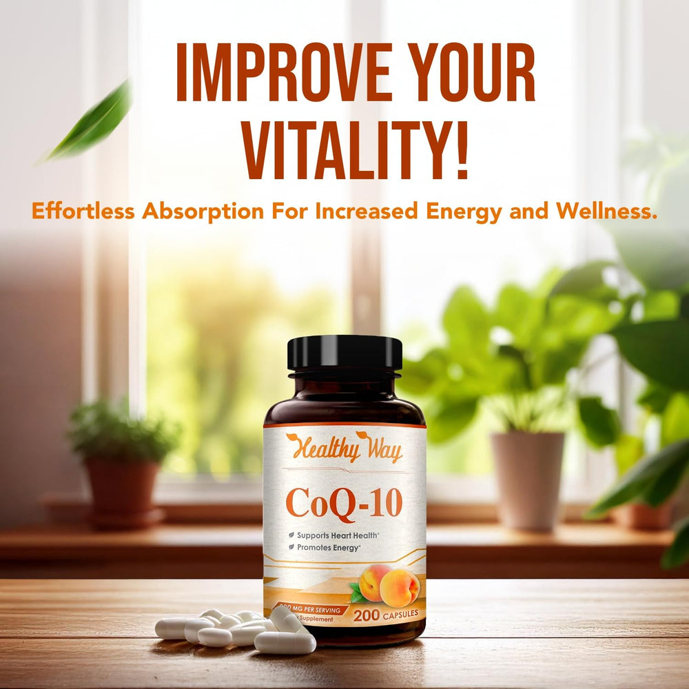 Illustration of antioxidant benefits of CoQ10