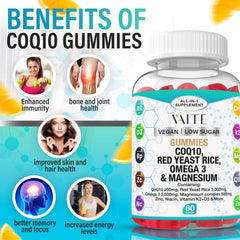 Close-up of magnesium complex gummies with calm formula