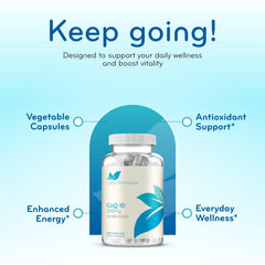 Concept image: CoQ10 for heart energy support