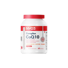 CoQ10 200mg bottle with label
