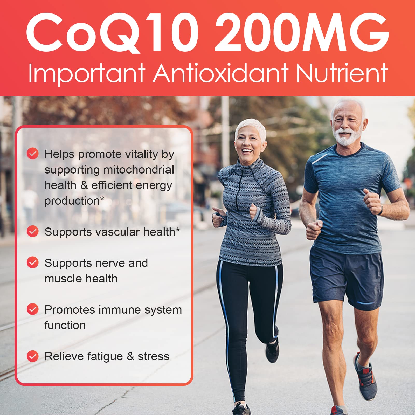 CoQ10 softgels with olive oil liquid for absorption