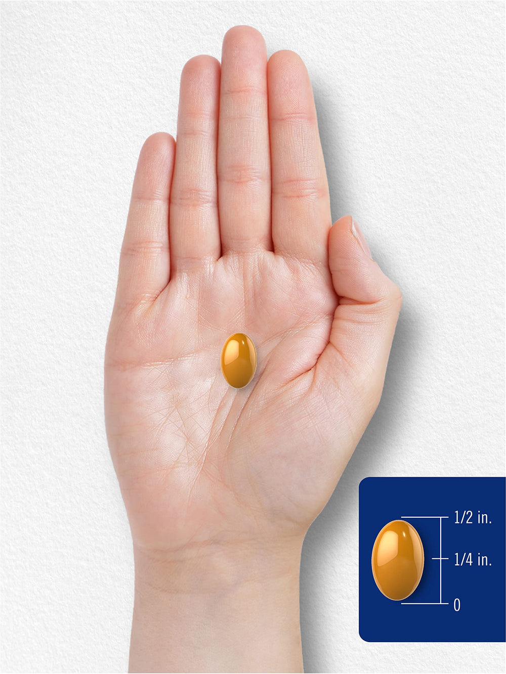 Serving size and 200 mg CoQ10 per serving on bottle label