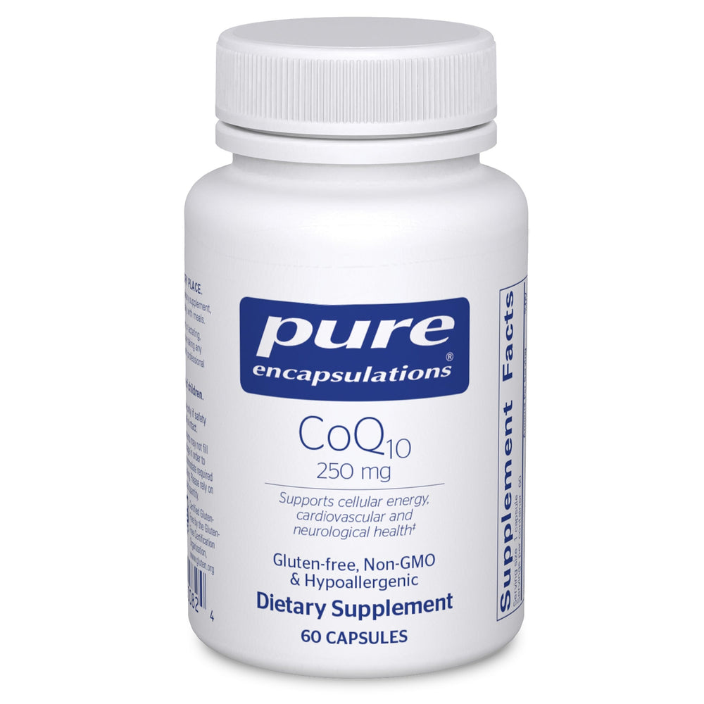 CoQ10 250 mg vegetarian capsule for brain support