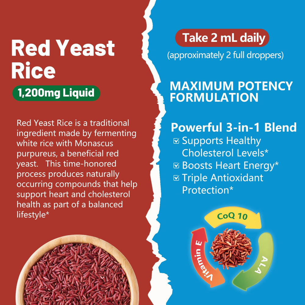 CoQ10 bottle graphic highlighting heart health support