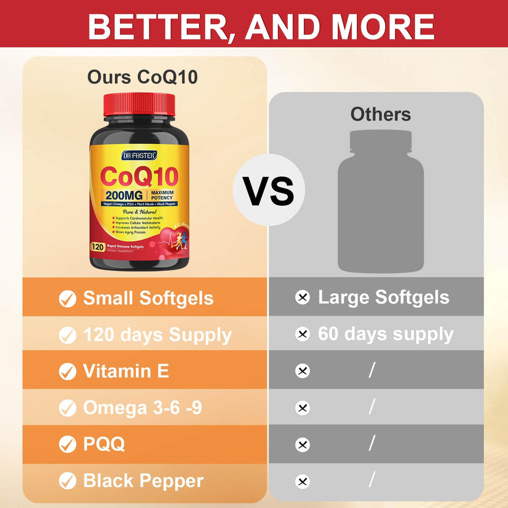 Easy-to-swallow softgels; GMO-free, sugar-free