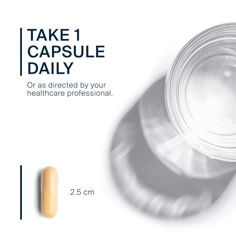 Energy and stamina concept with CoQ10 supplement