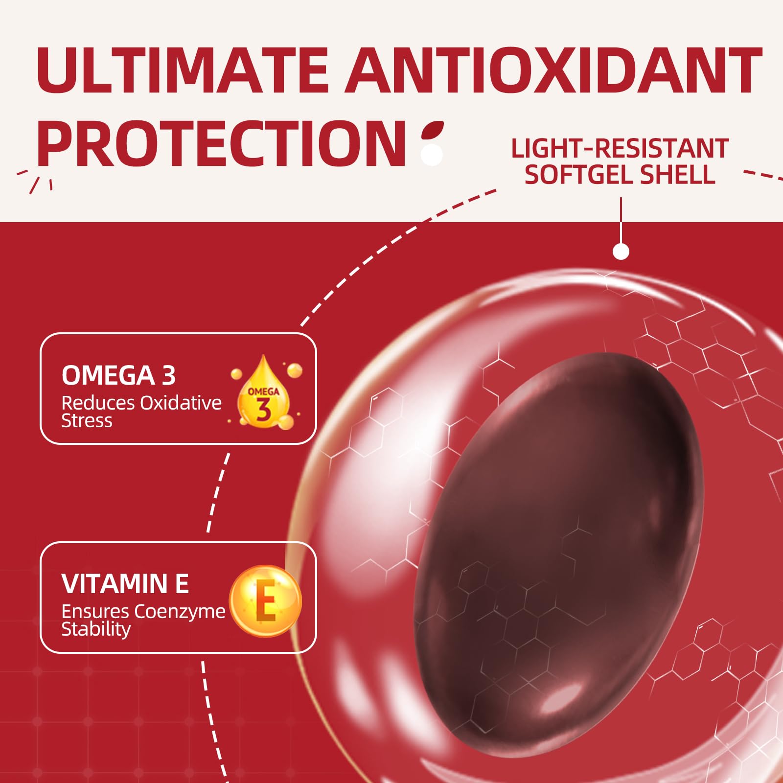 GMP-certified manufacturing quality for CoQ10 supplement