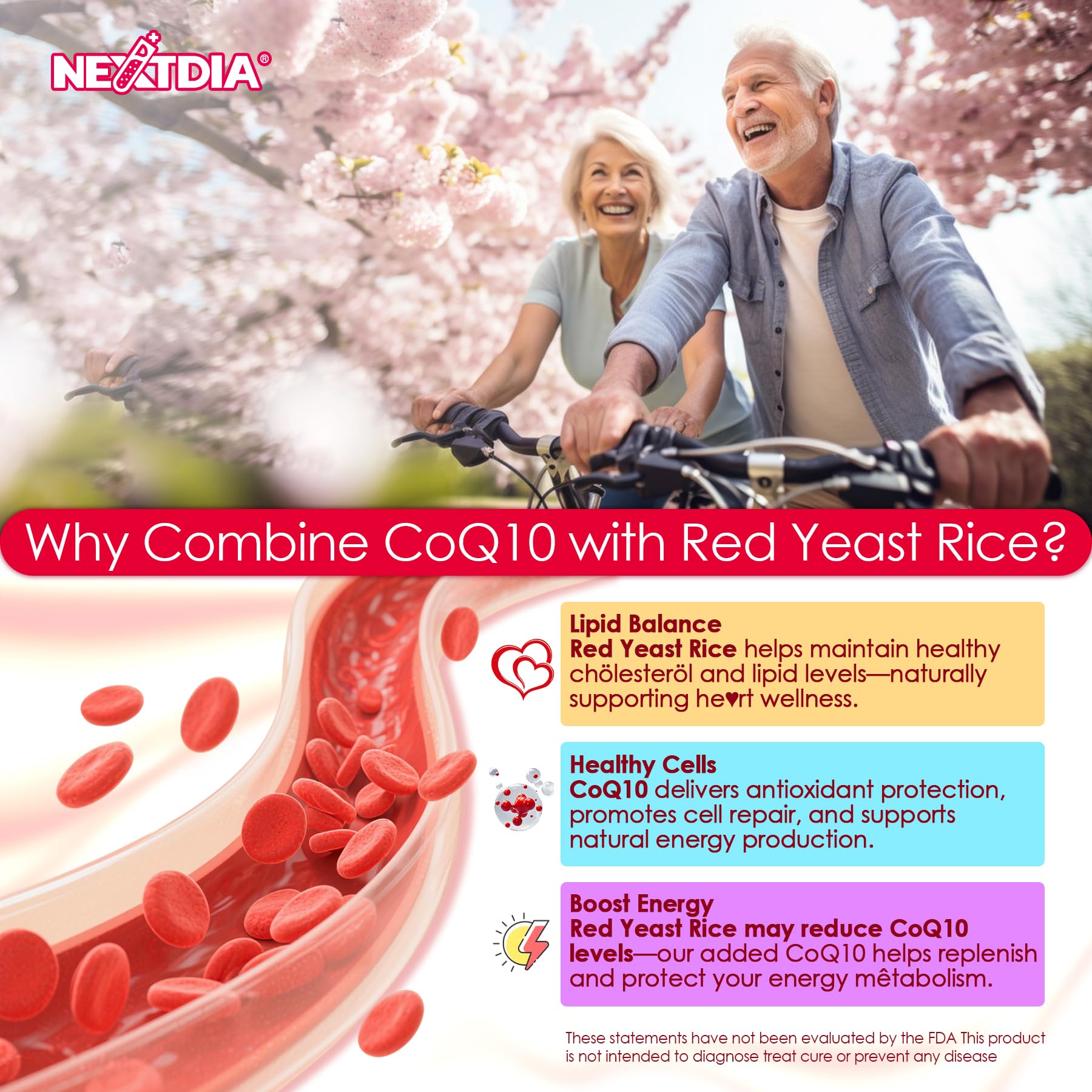 Red Yeast Rice and Omega-3 capsules with gummies